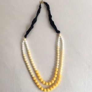 Anthropologie ombré necklace